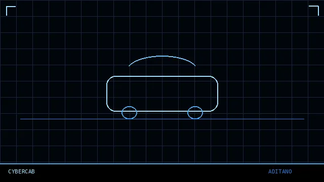 Austin Cybercab Simulator concept scene